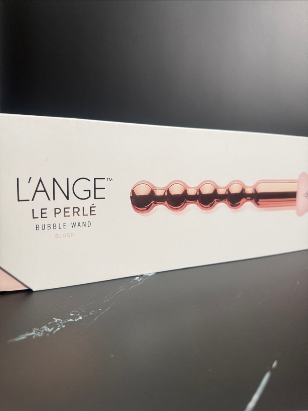 Lange Le Perle Bubble Wand - Rose Blush